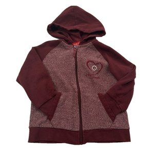 4/20$ Jasper, Alberta kids souvenir zip up hoodie size 4